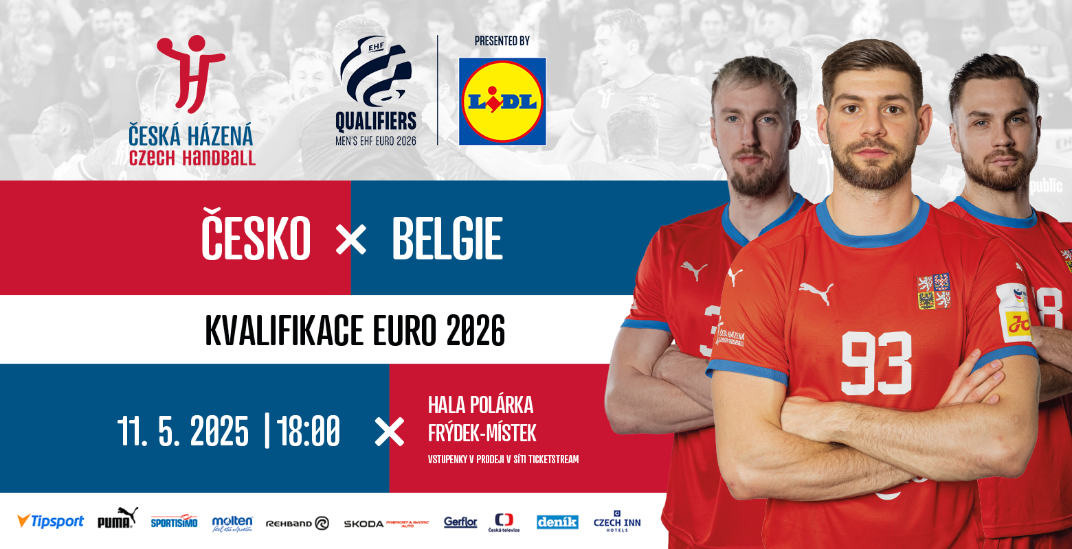 ČESKO-BELGIE zápas o postup na EURO 2026